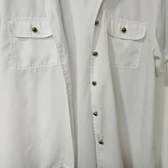 White gold button down - Picture 2 of 6